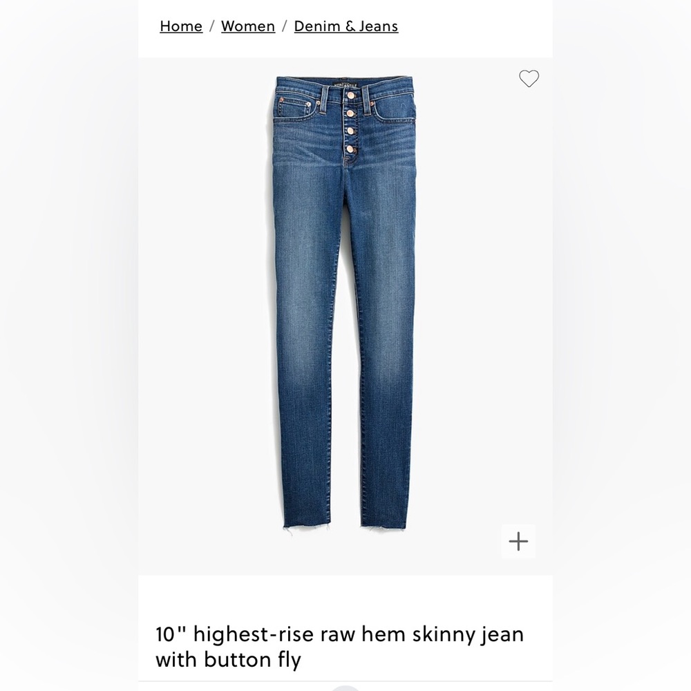 Jcrew jeans.